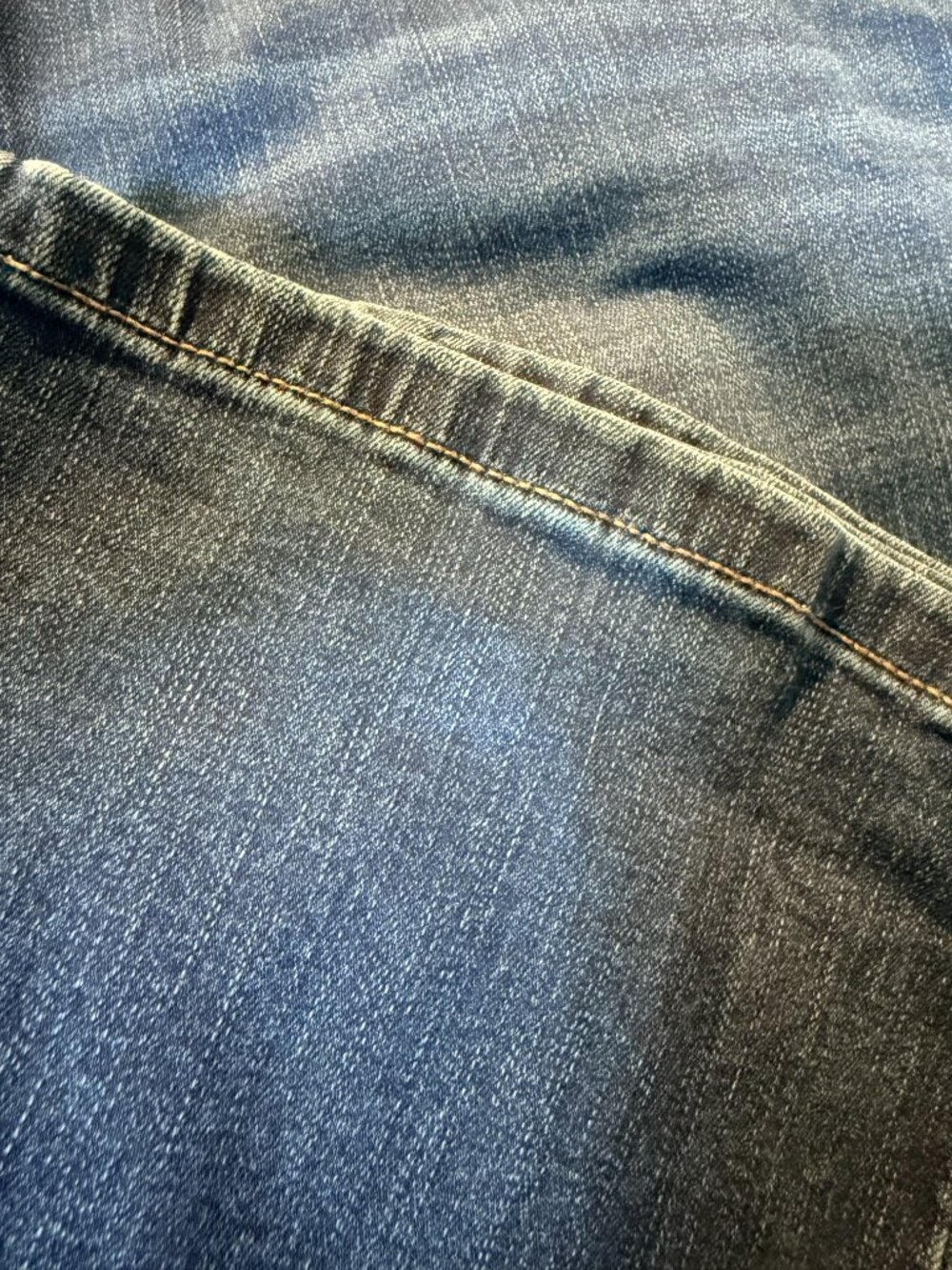 Maurices M Jeans Midrise Size 16 Medium Blue Stretch Straight Leg - Picture 3 of 3